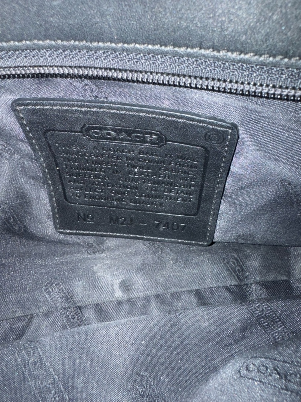Coach Mercer Demi Hand/Shoulder Bag Convertible to Wristlet Nylon w Leather Trim - Picture 7 of 15
